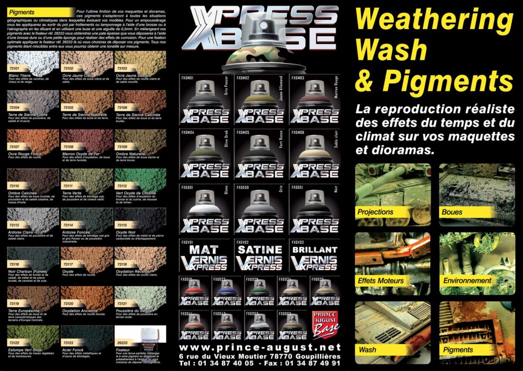 Prince August Nuancier Prince AugustWeatheringWash