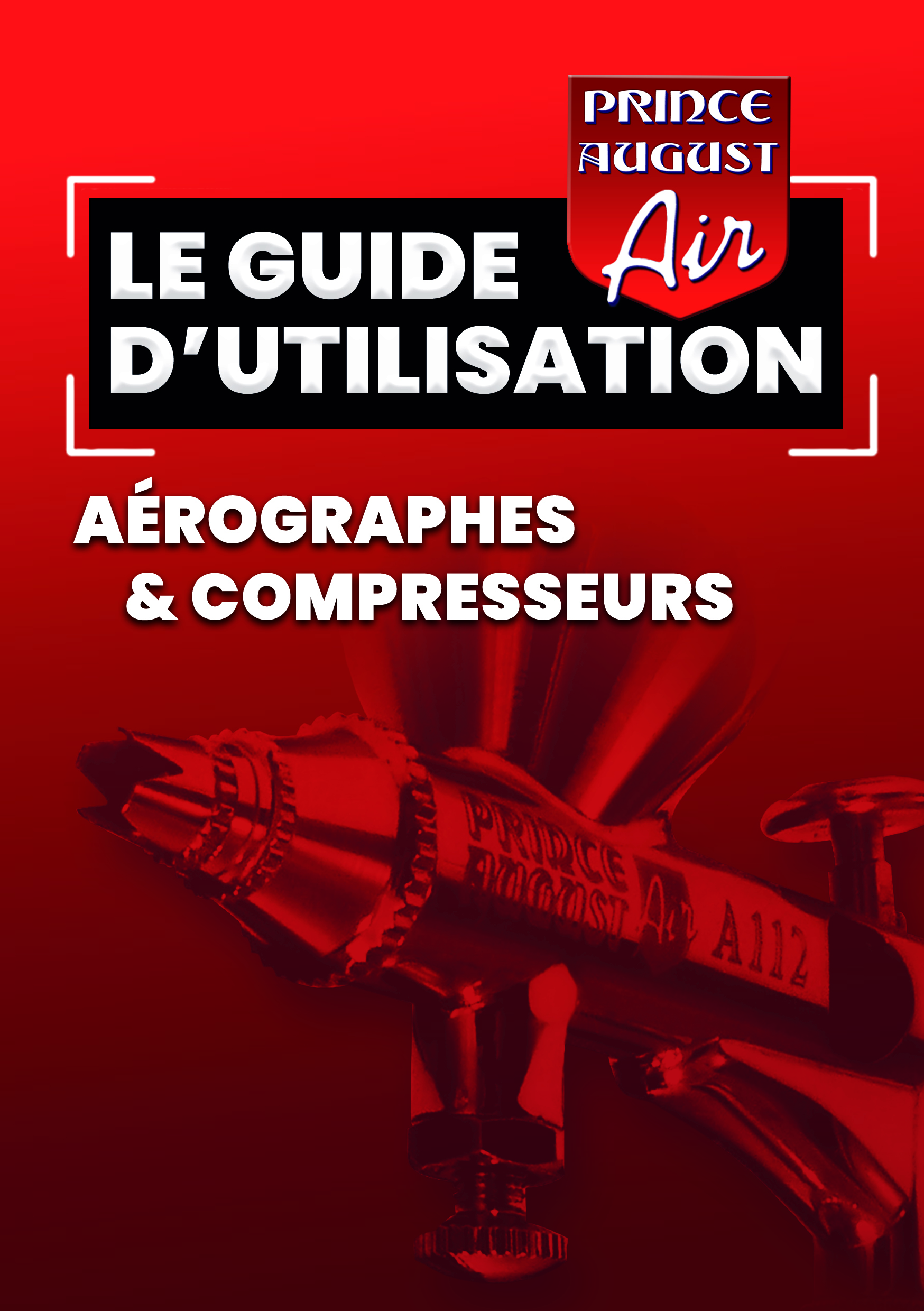 Mallette Aérographe & compresseur haute définition- AM02 - Maquette - Achat  & prix
